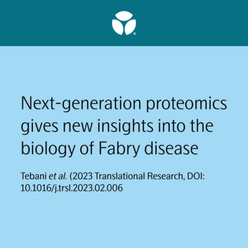 Proteomics gives new insights into the biology of Fabry disease
